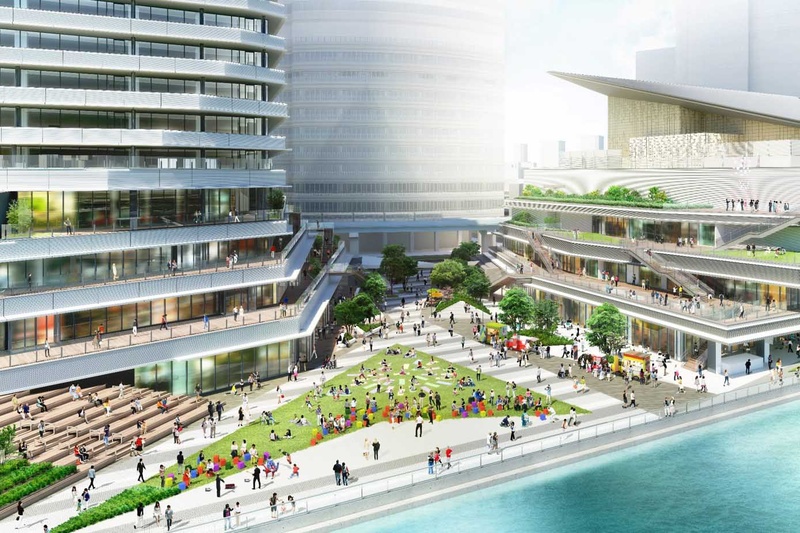 広場・テラスの様子