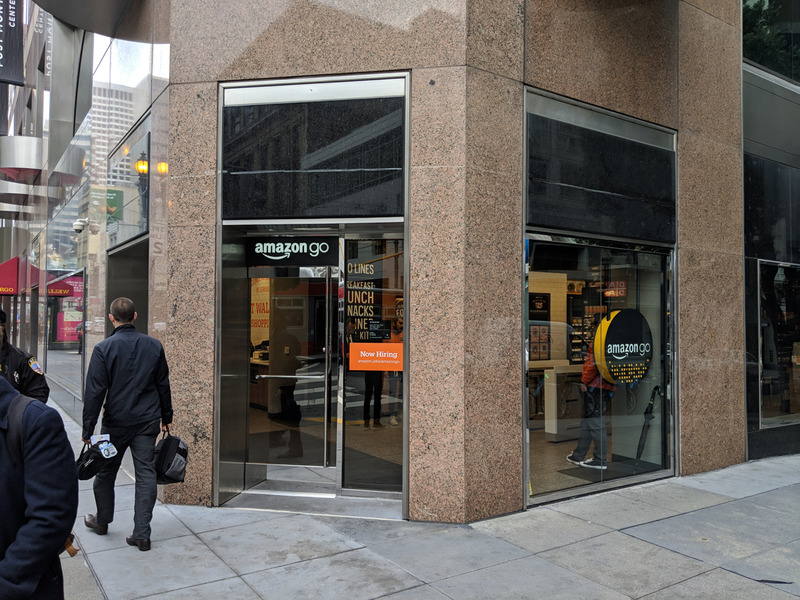 2019年1月にオープンしたばかりのAmazon Goサンフランシスコ2号店