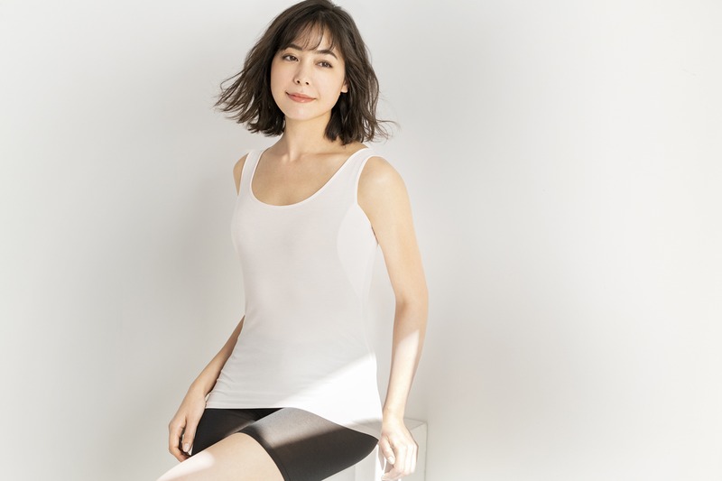 セブンプレミアム ライフスタイル ボディクーラー 汗取り付きタンクトップ(990円)