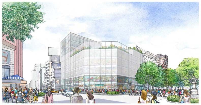 イメージパース(東側から)