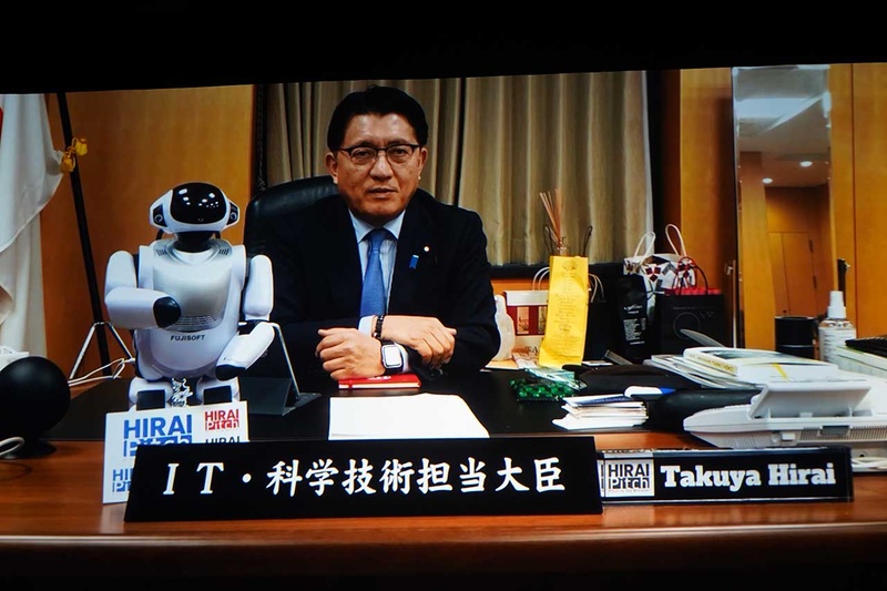 平井卓也 IT・科学技術担当大臣もビデオレターに登場
