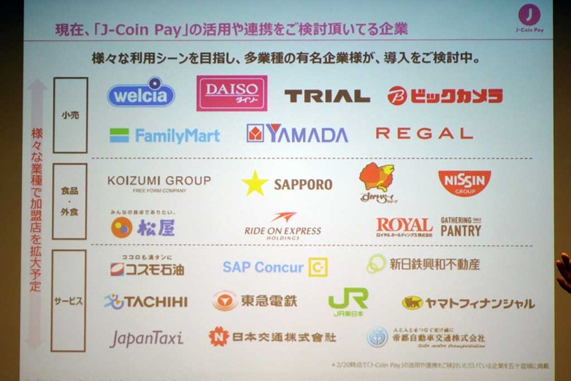 J-Coin Payの導入を検討中の企業