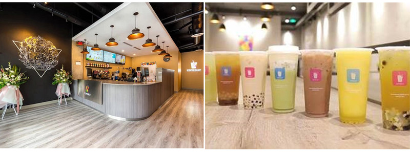 COMEBUY 店舗イメージ(左)と商品イメージ(右)