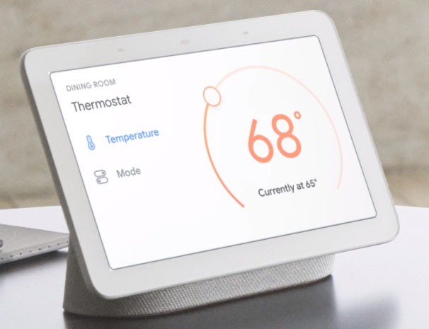 米国などで販売されている7型ディスプレイ搭載「Google Home Hub」