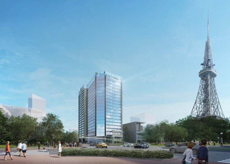 イメージパース(計画地北西側より)