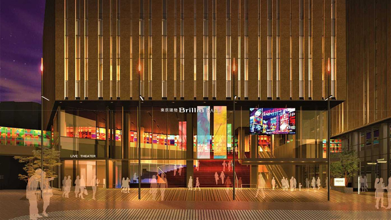 豊島区立芸術文化劇場外観イメージ(ホール棟)