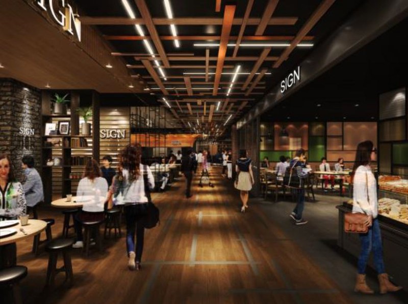 地下1階 飲食フロアイメージ