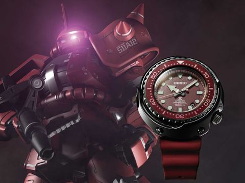 セイコープロスペックスにガンダム40周年モデル。量産型ザクなど