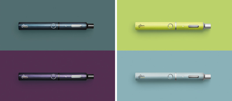 アーバン・アイアングリーン(左上)、アーバン・ディープバイオレット(左下)、リラックス・ライムイエロー(右上)、リラックス・スカイブルー(右下)