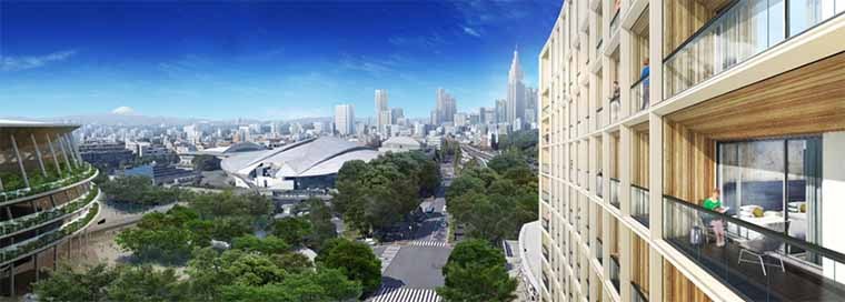 バルコニー付き客室と眺望