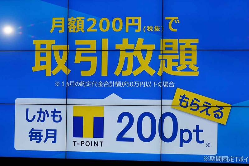 手数料は月額200円