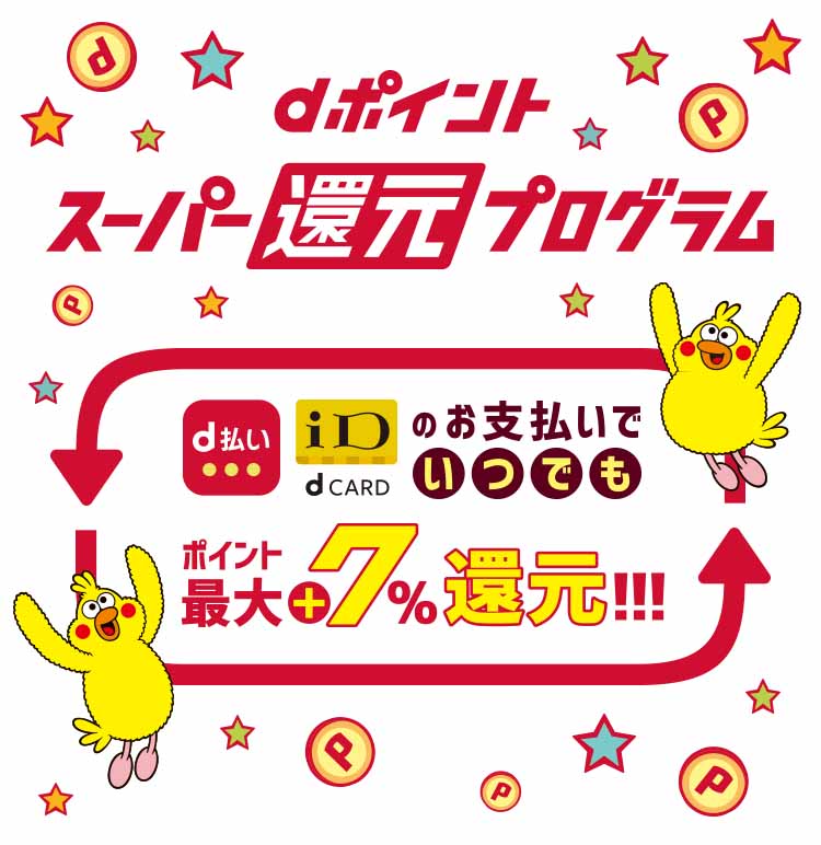 6月のキャンペーン「<a href="https://www.watch.impress.co.jp/docs/news/1180138.html">dポイント スーパー還元プログラム</a>」