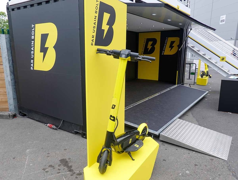 ウサイン・ボルトが手がける電動スクーターシェア「Bolt Mobility」で使う電動スクーター