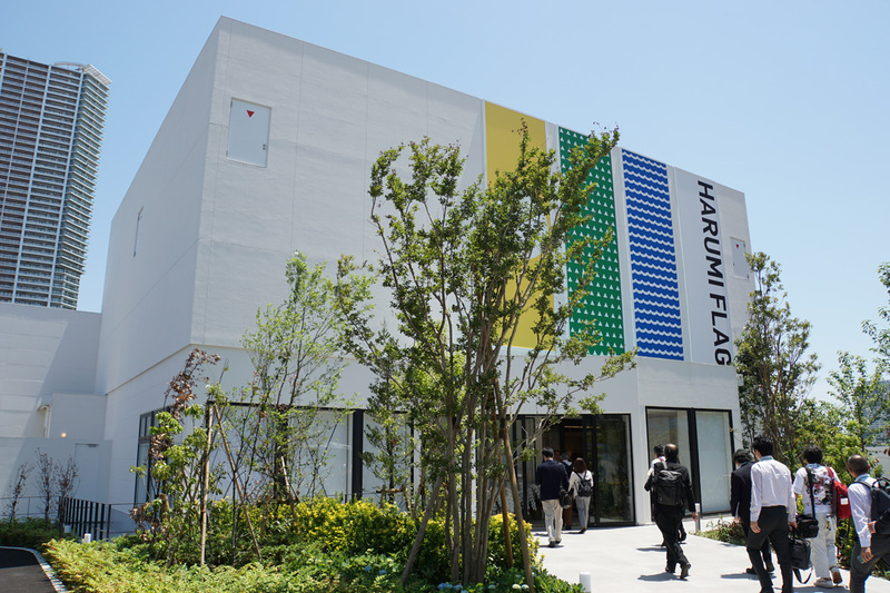 HARUMI FLAG パビリオン外観