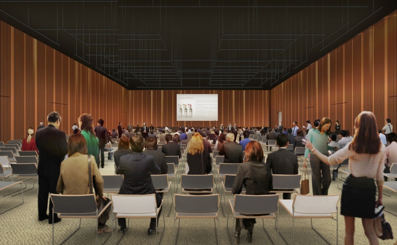 大ホール イメージパース