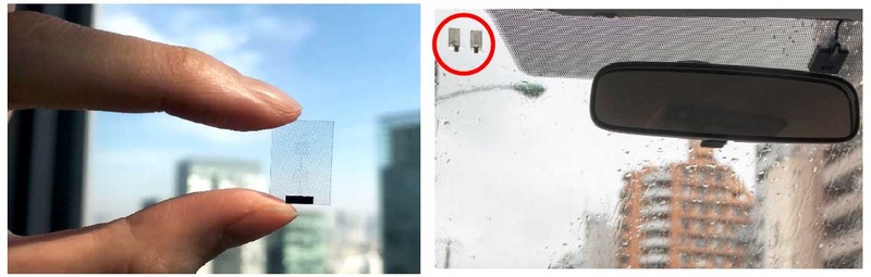 ガラス一体型5Gアンテナ