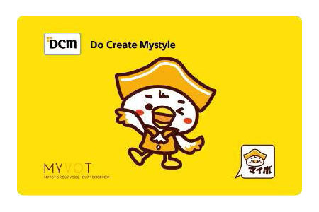 マイボベーシックカード(キャラクターデザイン)