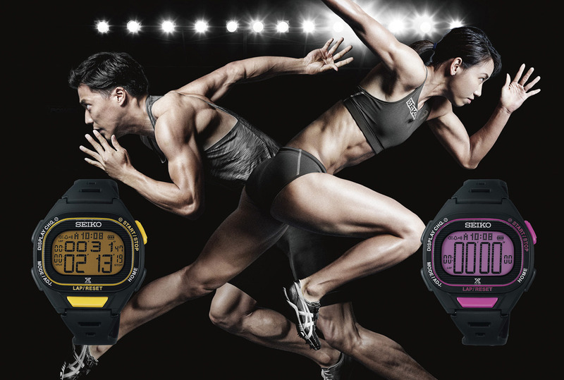 山縣亮太 スペシャル限定モデル SBEF057(左)、福島千里 スペシャル限定モデル SBEF059(右)