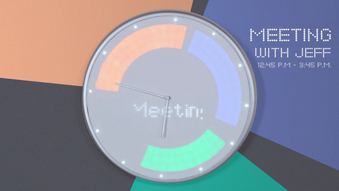 カレンダー、スケジュールを表示