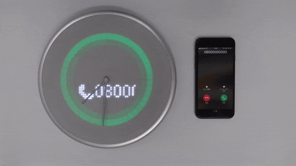 電話着信の通知