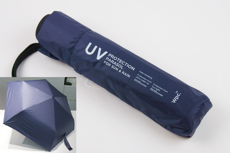 ベーシック晴雨兼用折りたたみ傘 ネイビー