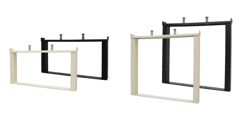 増段セット 高さ150mm(左)、250mm(右)。いずれも単品(1個)での販売