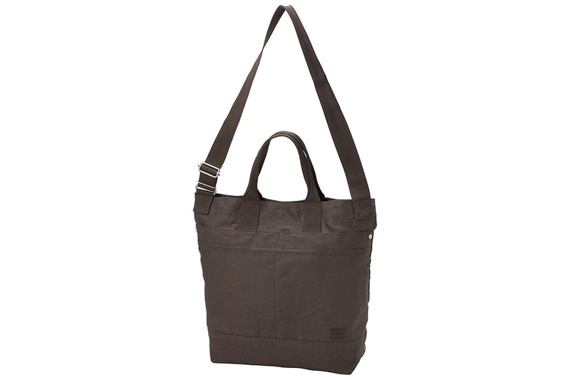 2WAY TOTE BAG(L) ブラウン