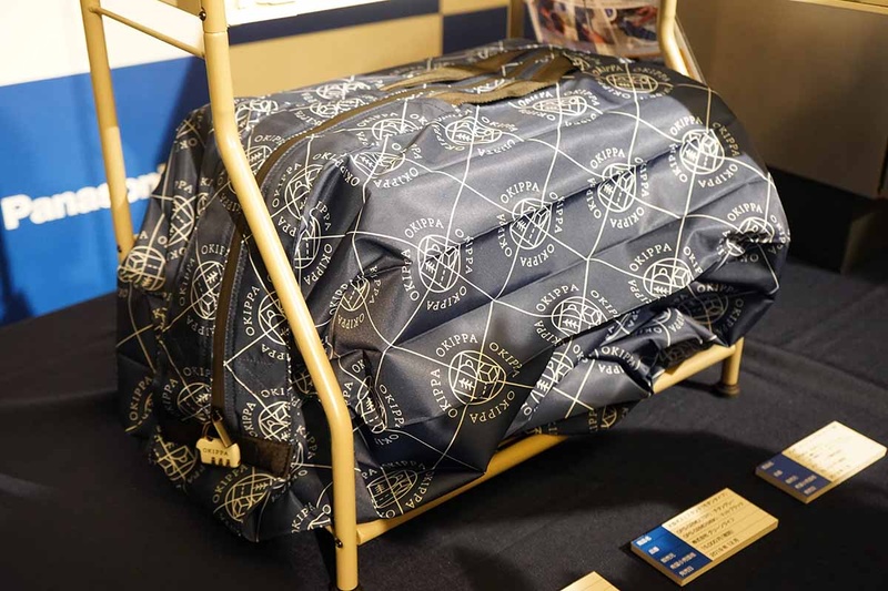 OKIPPAの袋は57L。大きな荷物を収納できる
