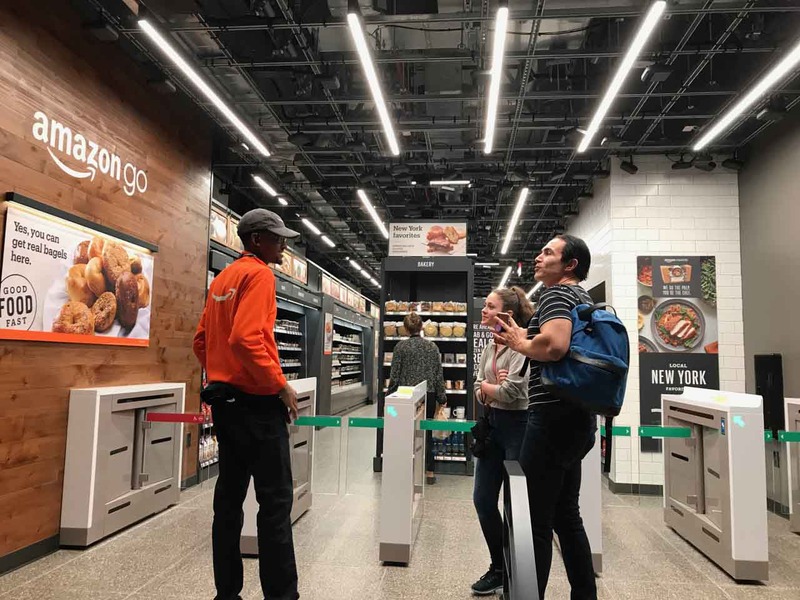 ニューヨークにあるもう1つのAmazon Go店舗。Grand Central駅にほど近いPark Avenue沿いにある