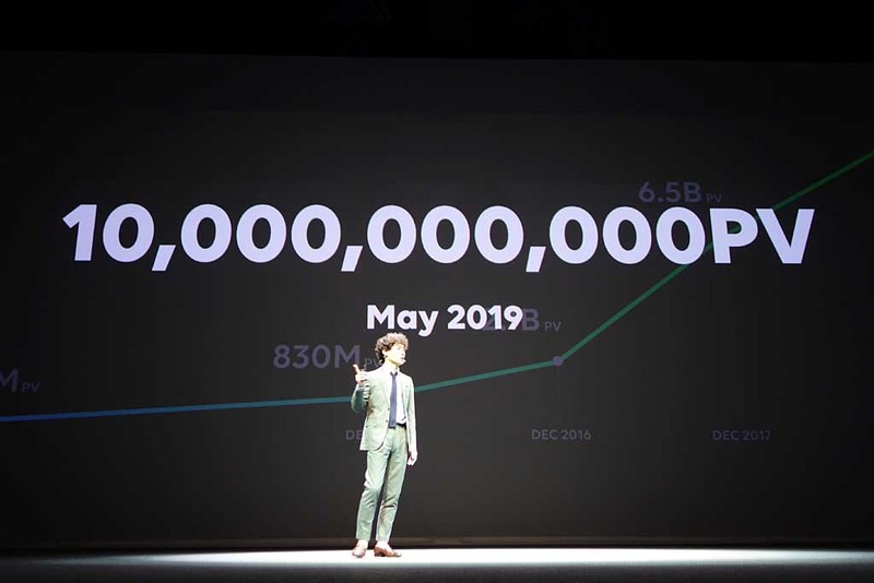 LINE NEWSは月間100億PVを達成