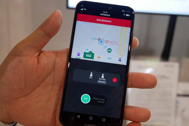 スマホのアプリで設定。自分と母親の2人分で設定