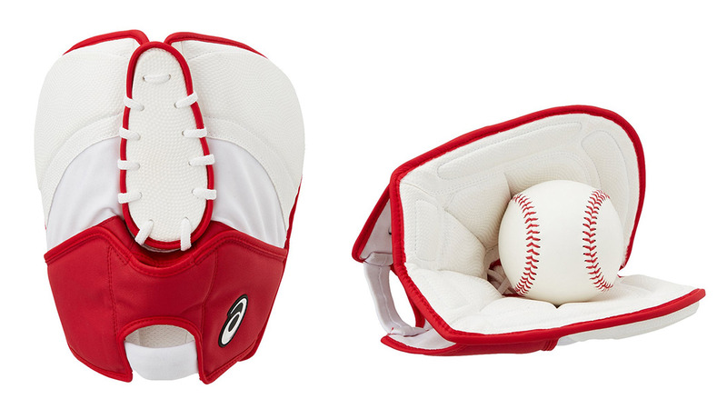 STARSHINE ファーストグローブ ホワイト×レッド