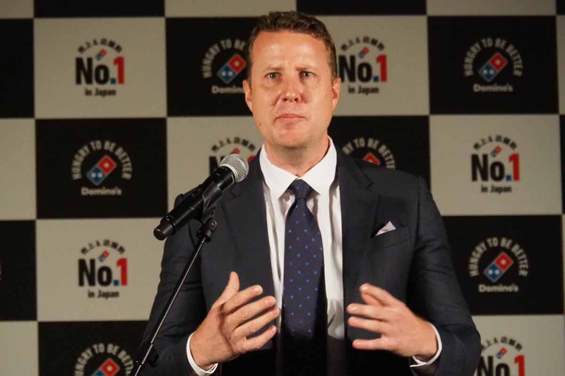 ドミノ・ピザ ジャパン ジョシュア・キリムニック代表取締役