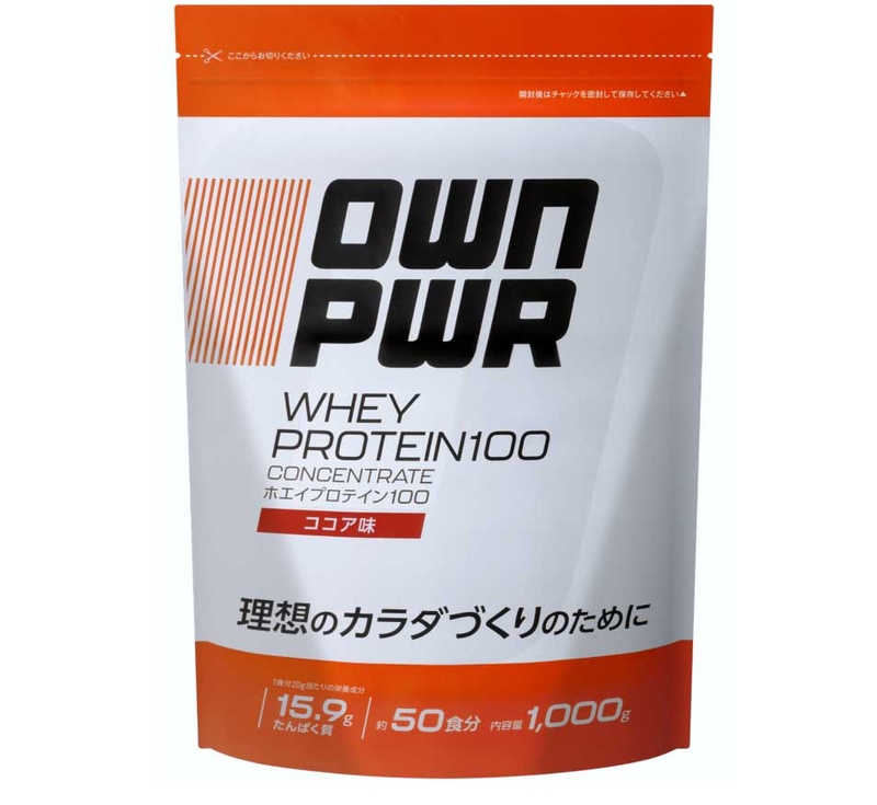 [Amazonブランド]OWN PWR ホエイプロテイン 100 ココア味