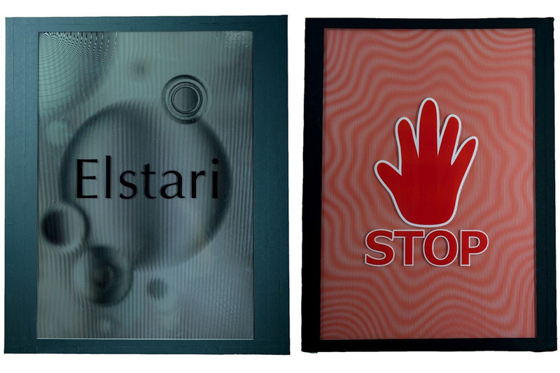 本システムでデザインしたモアレ