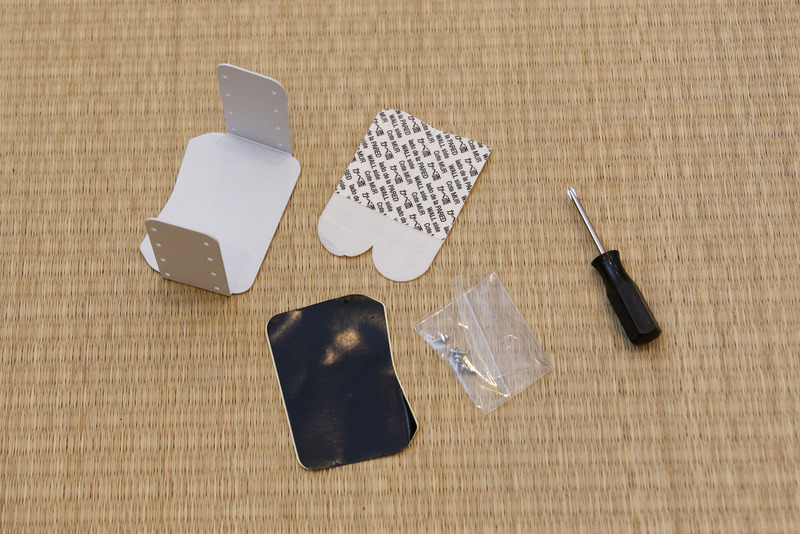 左上がかさ上げするための付属アタッチメント