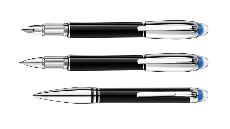 スターウォーカー ドゥエ。上から万年筆、ファインライナー、ボールペン