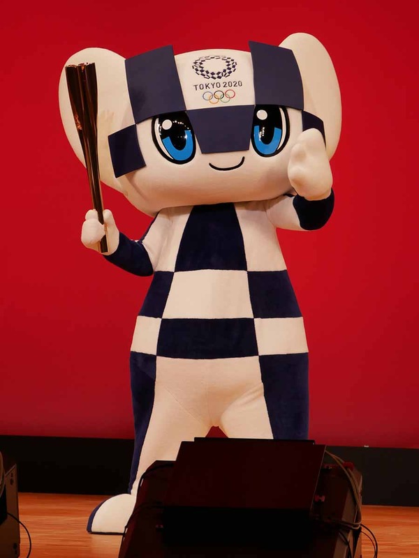東京2020マスコットのミライトワも登壇した
