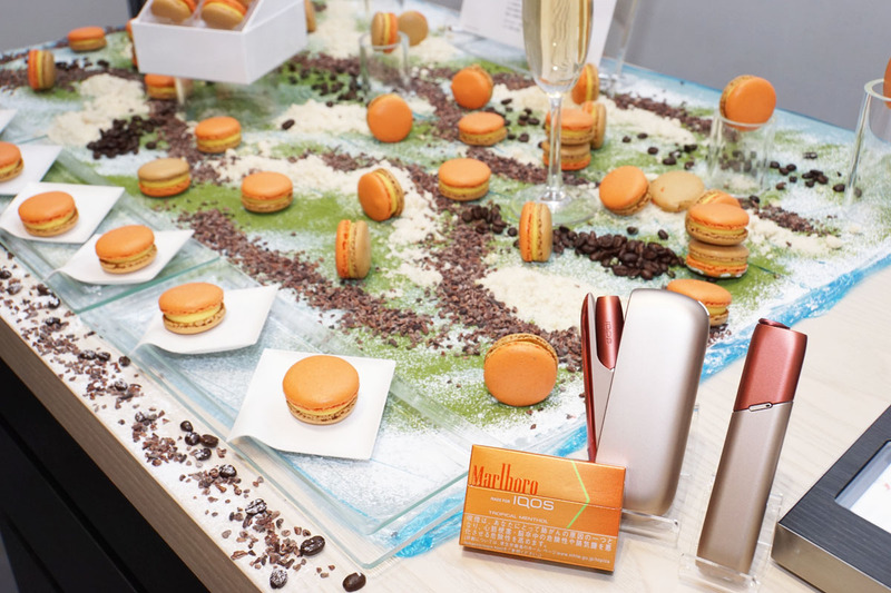 トロピカル・メンソールをイメージしたマカロン