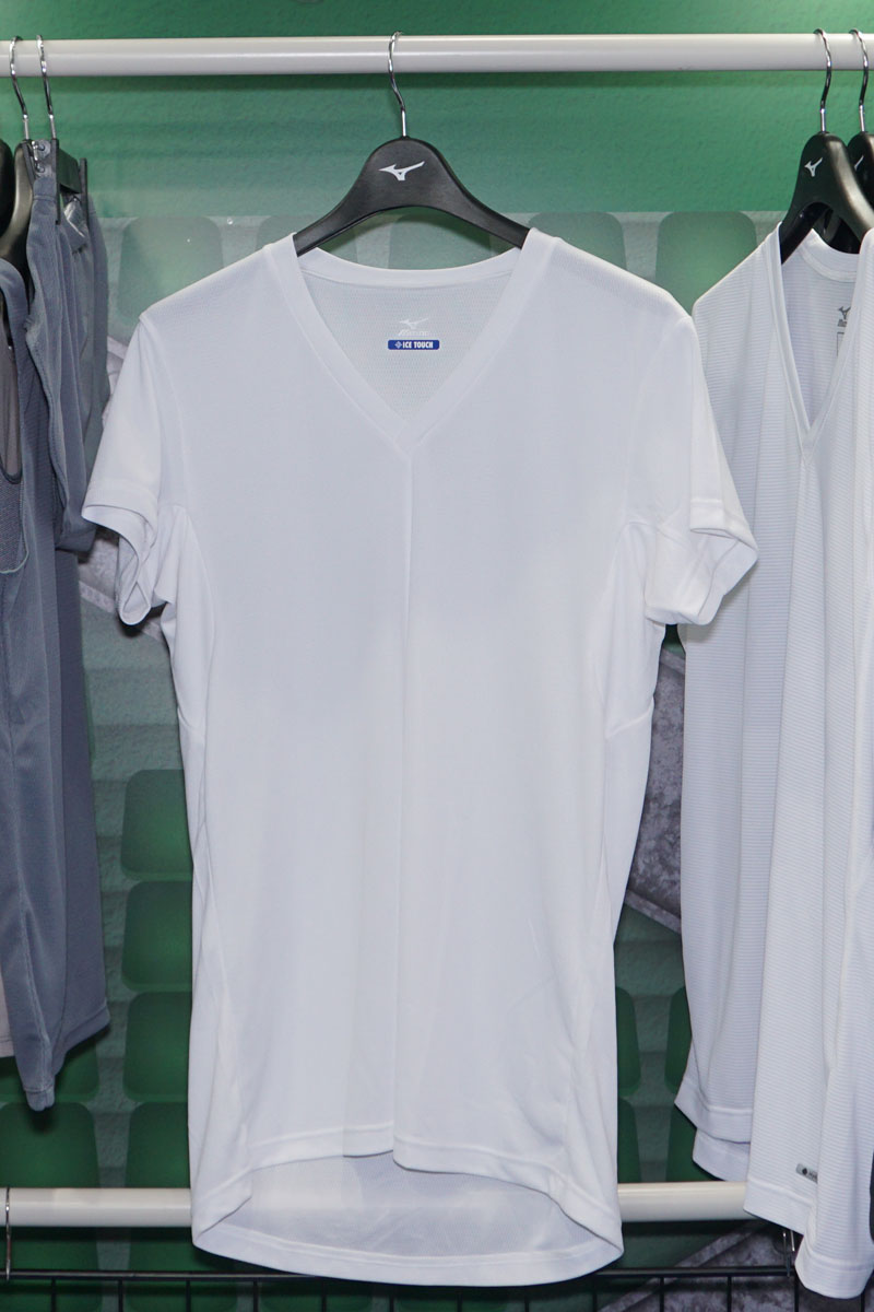 アイスタッチクイックドライ・アンダーウェア Vネック半袖シャツ