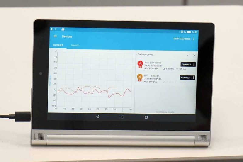レスビーを手で覆うと電源供給が止まる