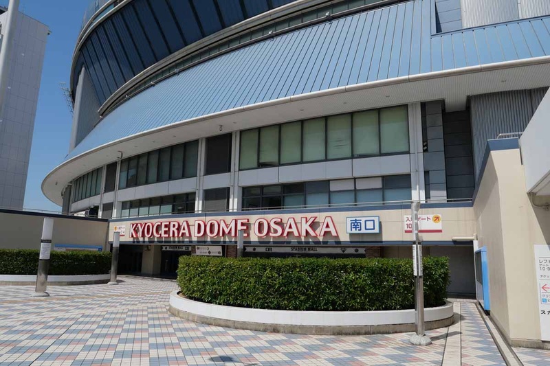メルペイを導入した、京セラドーム大阪