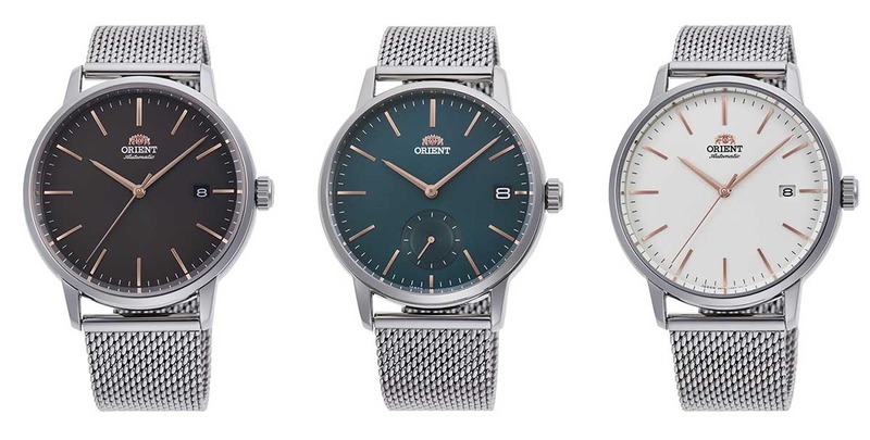 メカニカル。左からRN-AC0E05N、RN-AC0E06E、RN-AC0E07S