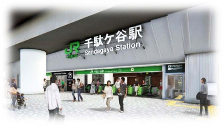 千駄ケ谷駅 外観 イメージ