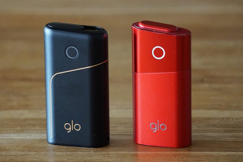 glo pro(左)とglo series2 mini(右)