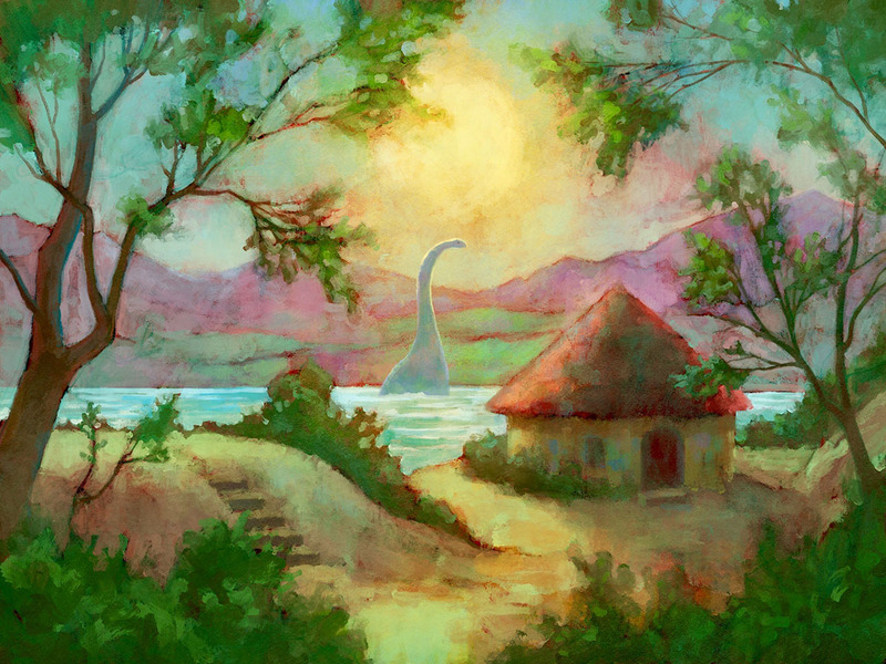 Photoshopブラシを利用した作品