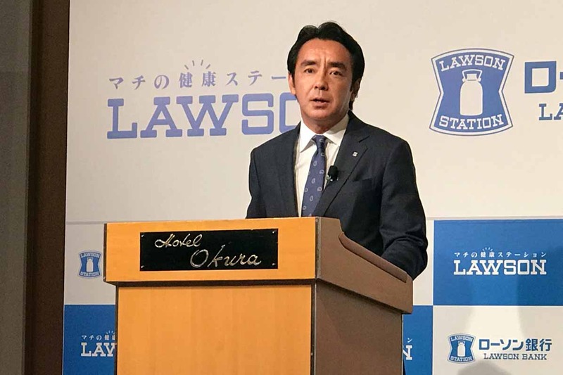 ローソン代表取締役社長の竹増貞信氏
