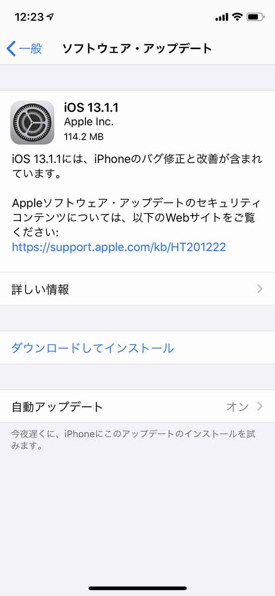 iOS 13.1.1