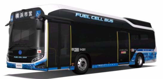 燃料電池バス車両