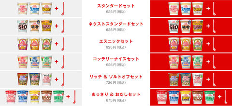 日清、カップヌードル専用フォーク。麺を口へ運びやすい最適角度